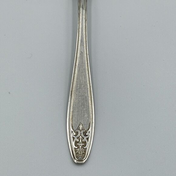 1929 LADY DORIS Silver Plate PRINCESS 6" Teaspoons Set of 3 International Silver - Picture 8 of 10